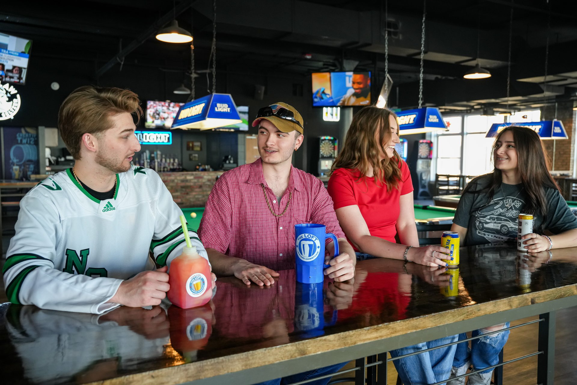The Loft: Grand Forks' bar above the street.